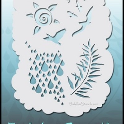 Full Size Bad Ass Stencil 6016